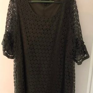Dark green lane Bryant size 22 dress